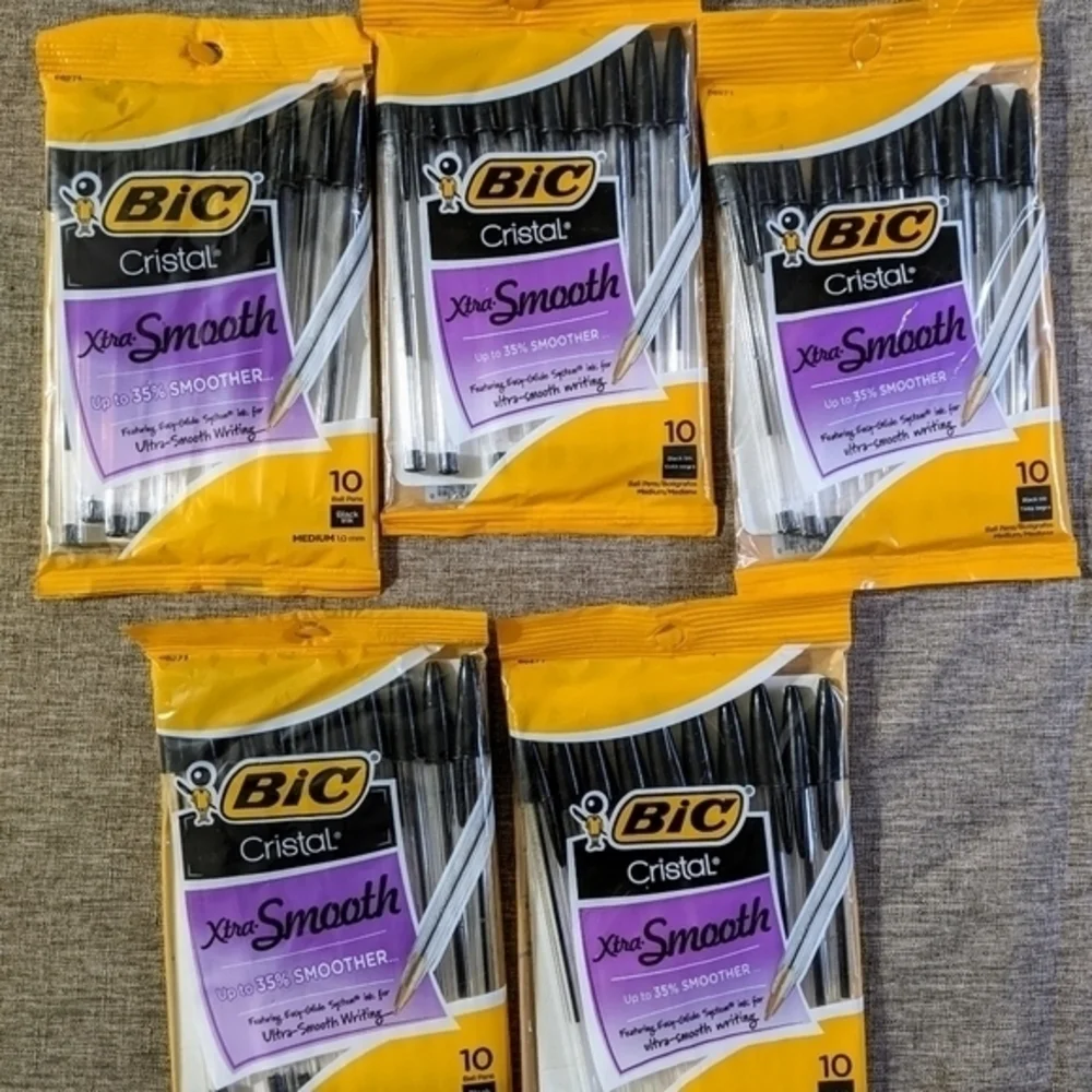 NEW black Bic ultra‎ smooth pens
